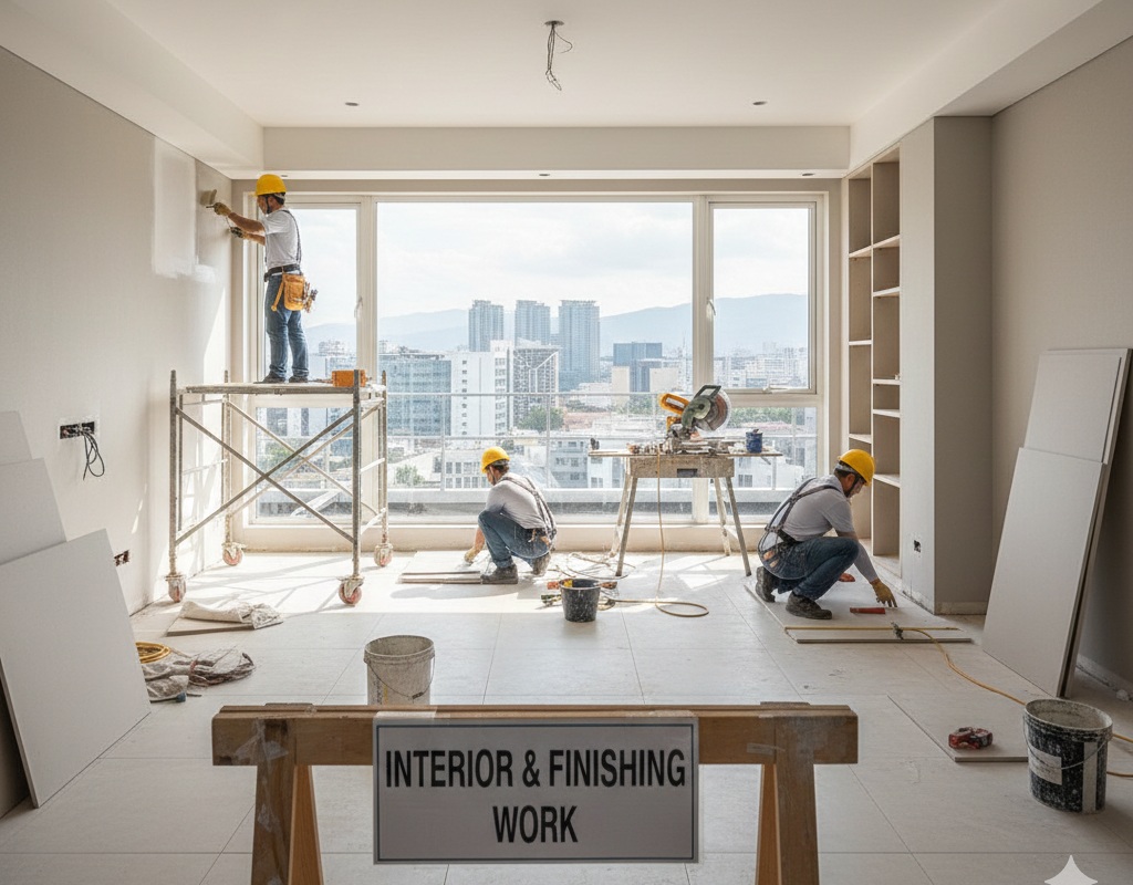 interior & finishing work